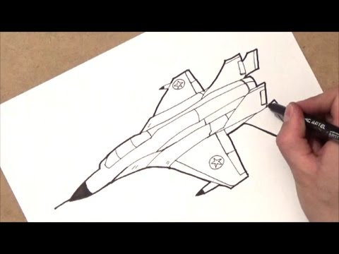 come disegnare un aereo | come disegnare un aereo passo dopo paso