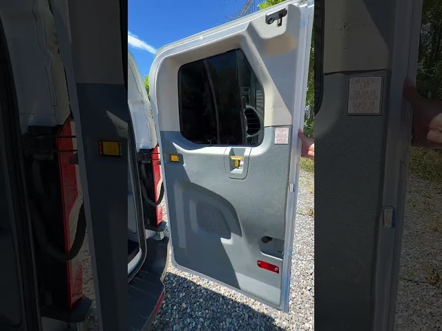 2018 FORD TRANSIT 350 WAGON PASSENGER V6, ECOBOOST, TT, 3.5L XLT W/LOW ROOF W/SLIDING SIDE DOOR VAN 3D