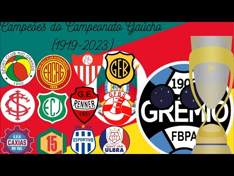 Campeões do Campeonato Gaúcho (1919-2023)