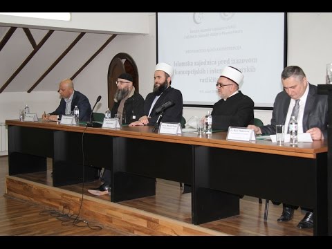 “ISLAMSKA ZAJEDNICA PRED IZAZOVOM KONCEPCIJSKIH I INTERPRETATORSKIH  RAZLIČITOSTI” I dio