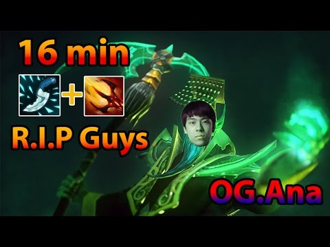 TOP 1 MMR OG.Ana having fun on Necrophos | You sit in tavern! Dota 2 highlights