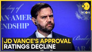 US Vice President JD Vance Hits Historic Approval Low Amid Political Pressure