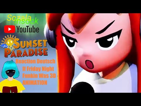 Smg4/GLITCH Reaction If Friday Night Funkin Was 3D - ANIMATION (Deutsch)(Gervtuber)