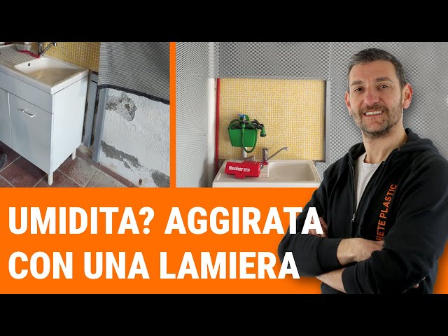 Come abbiamo aggirato il problema umidità con delle lamiere