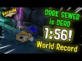 WR DESTROYING MY DARK SEWER RECORD In 1 56 485 Rayman M Arena Speed Run