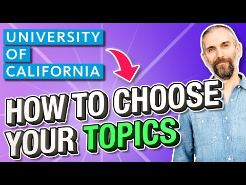 How to Write Great UC Personal Insight Questions / Essays [CRASH COURSE]