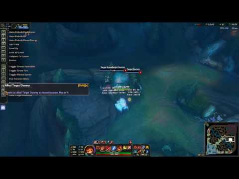 Full attack speed Gnar test - League Of Legends