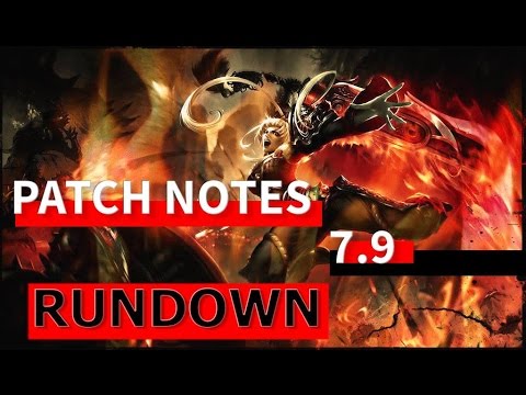 Patch 7.9 Rundown. New Riven itemization?