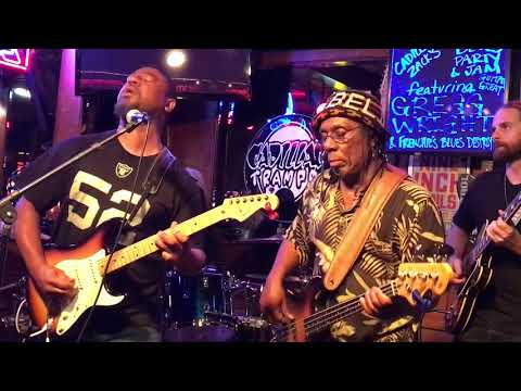 Jubu Smith at The Monday Night Blues Jam. Maui Sugar Mill Saloon. Tarzana.August 2018.