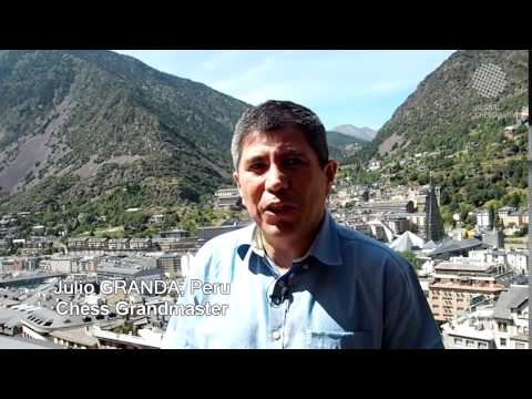 Julio Granda greets Global Chess Festival 2016l
