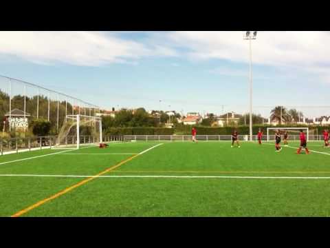 Menudo golazo de penalti