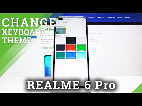 How to Change Keyboard Theme in REALME 6 Pro – Change Keyboard Look