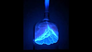 Blue Flame Whoosh Bottle Experiment