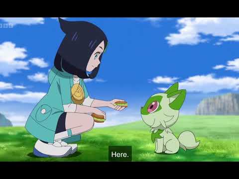 Liko thanking sprigatito for changing her life ever since they met - pokemon horizon englishdub