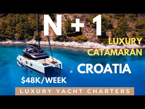N + 1 ⛵️| Luxury Catamaran Charter ⚓️ Croatia Yacht in Mediterranean