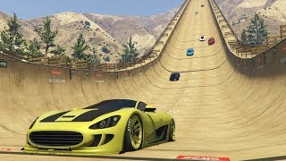 SUPER RAMPA IMPOSIBLE!! - CARRERA GTA V ONLINE - GTA 5 ONLINE