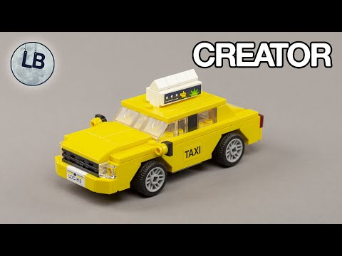 Vidéo LEGO Creator 40468 : Le taxi jaune