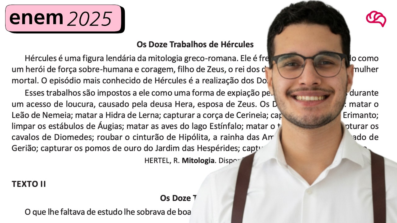 Resolução em Vídeo — Questão 37 ENEM 2025