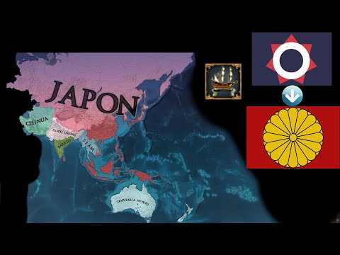 EU4 Nivkh to Japan - The Greater theocratic shinto of Japan-Nivkh | Timelapse