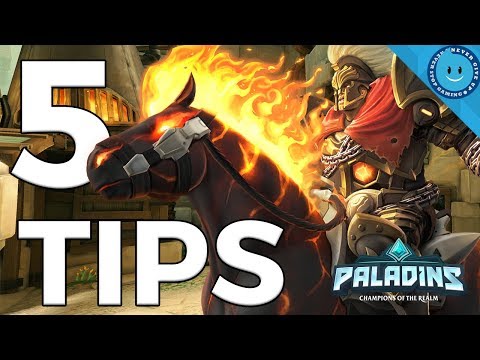 Top 5 Tips To Be A Better Frontline (Tank) In Paladins!