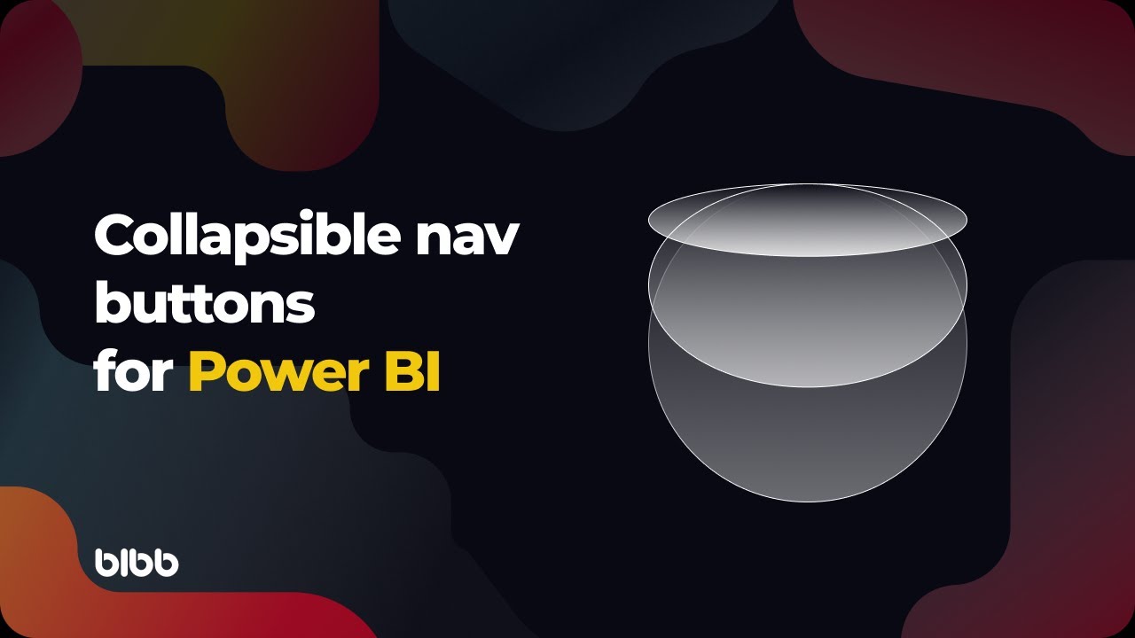 Collapsible Nav Buttons For Power BI