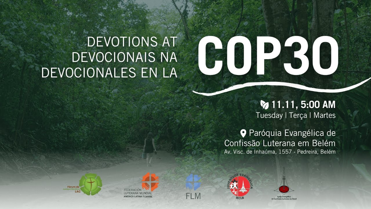 Devocional COP 30 - 11.11.2025