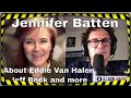 Jennifer Batten interview about Eddie Van Halen legacy, Jeff Beck, her projects and more
