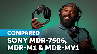 Video thumbnail for Sony Professional Headphones Compared: MDR-M1, MDR-MV1 & MDR-7506 by Sweetwater Soundcheck