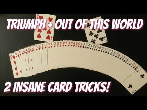 Triumph/Out Of This World - Tutorial - These 2 Card Tricks Will Go Right In Your Magic Routine!