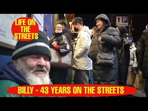 Tales from the streets - Meet Billy 43 years on streets, crack user