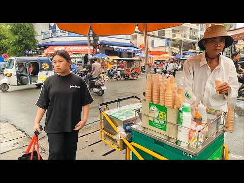 Evening Walking tour in Phnom Penh KANDAL Market - Cambodia tour 2024