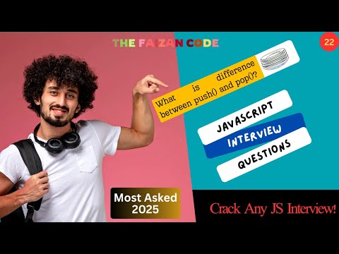 Push Vs Pop In Javascript Js Array Methods Explained For Interviews