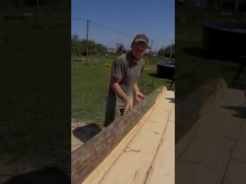 ИЗ СТАРОГО САРАЯ СДЕЛАЛ КЛАССНЫЙ СТОЛ #хутор #деревня #своимируками