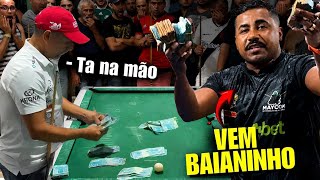 O MAYCON DE TEIXEIRA DESAFIOU O BAIANINHO DE MAUÁ E O CORO COMEU...