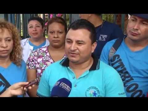 Sindicalistas de Hosp. Bloom hacen denuncias @fran_lmontesTCS