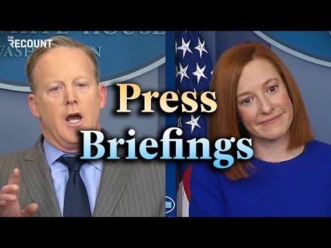 Here's The Difference Between The First Day Of The Trump Administration's Press Briefings Versus The Biden Administration