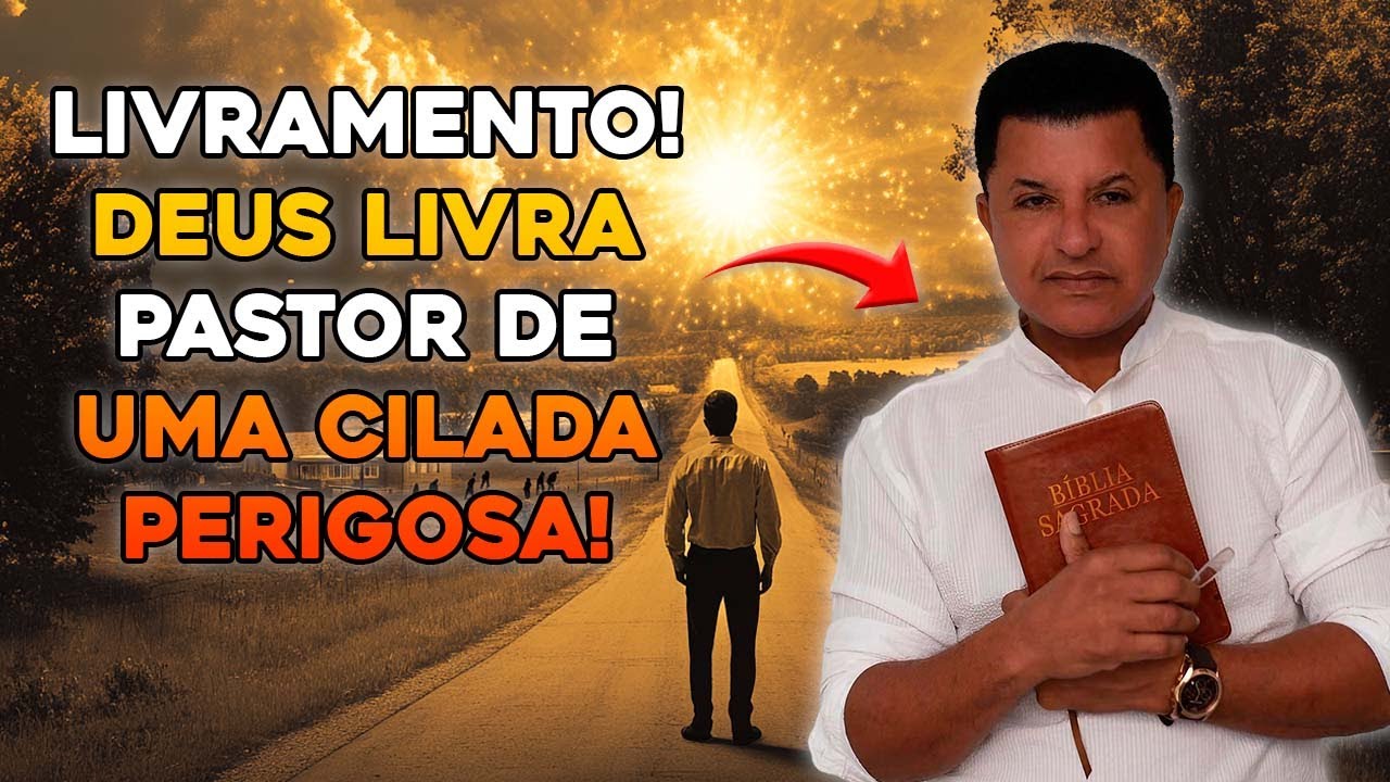 PASTOR É IMPEDIDO DE CAIR EM EMBOSCADA DURANTE MISSÃO!