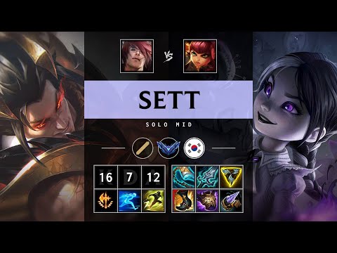 Sett Mid vs Annie - KR Diamond Patch 25.10
