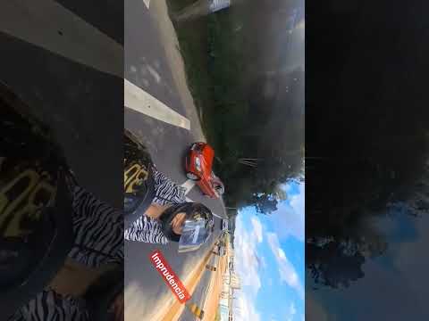 Insta360 x3 @school_drones Imprudência Viaduto caieiras sentiddo São Paulo  #transito