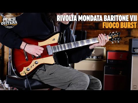 Rivolta Classico Series | Mondata Baritone VII - Fuoco Burst image 11