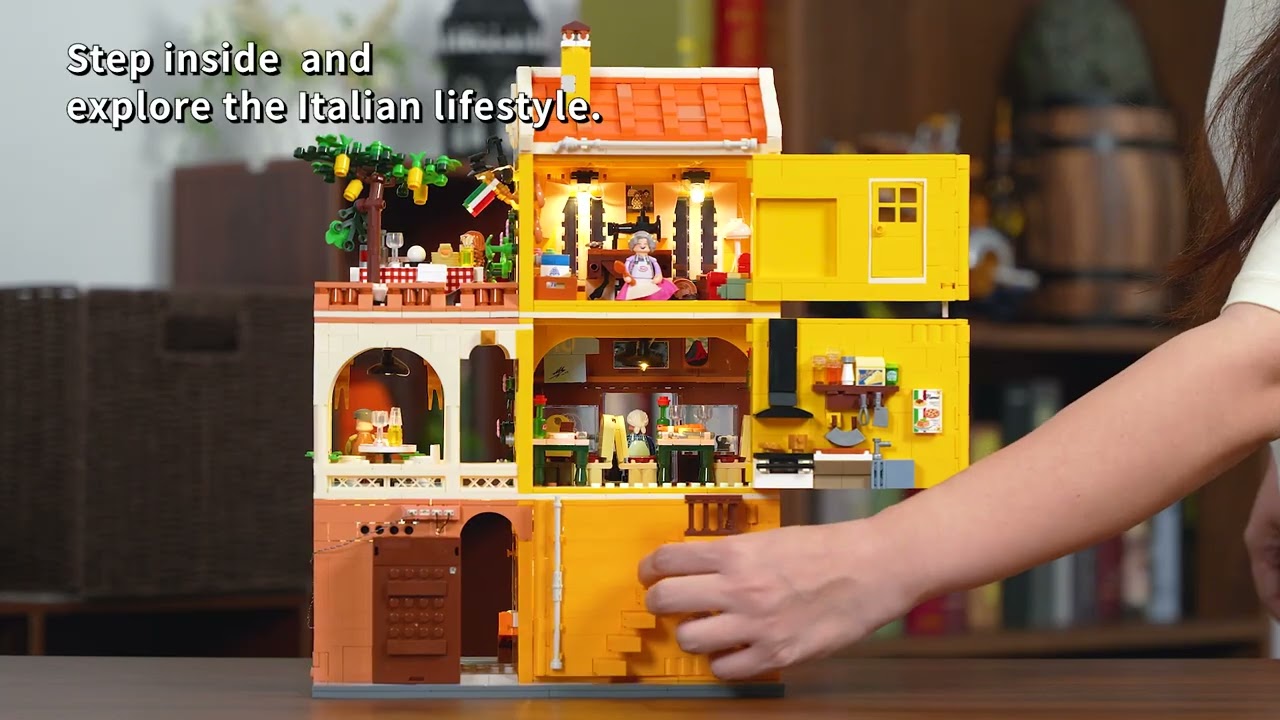 Lumibricks Italian Homestyle Restaurant LED-Beleuchtung Lumibricks Italian Homestyle Restaurant LED-Beleuchtung