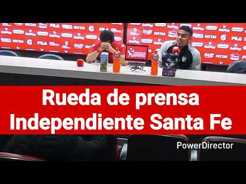 RUEDA DE PRENSA INDEPENDIENTE SANTA FE 