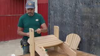 Adirondack Chair Assembly Video From The Best Adirondack Chair Company