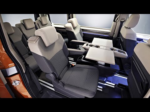 2022 VW Multivan (T7) volkswagen t7 multivan! excellent minivan! interior, exterior (review)