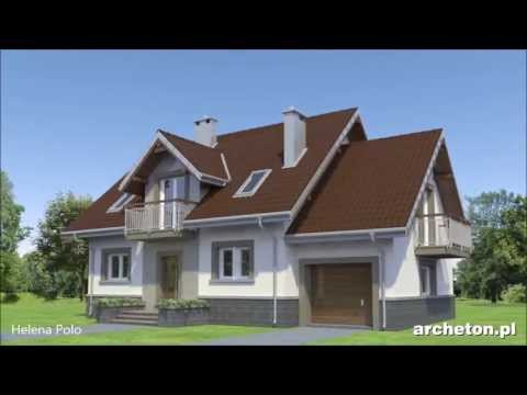 Projekt domu Helena Polo - archeton.pl