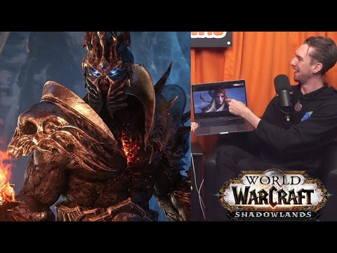 Lewis Spears tries to talk about the new World of Warcraft Expansion - Luke and Lewis