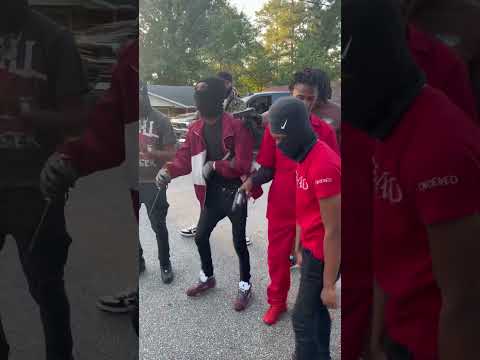 Tkk tony and Babyraw shoot video in opps hood 😳