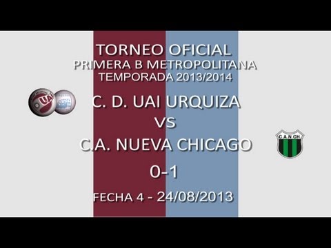 Resumen UAI Urquiza 0 - Chicago 1