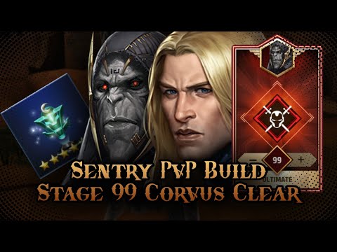 Sentry PvP Build Vs Corvus Stage 99 - Marvel Future Fight