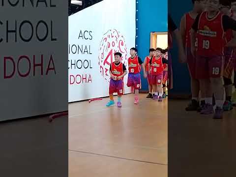 BATANG PBA Middle East U12 INTRODUCTION OF PLAYERS BEFORE TIP-OFF.